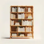Bambus Bücherregal